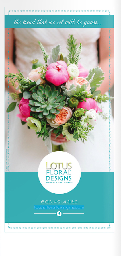 lotus floral design summer bouquet