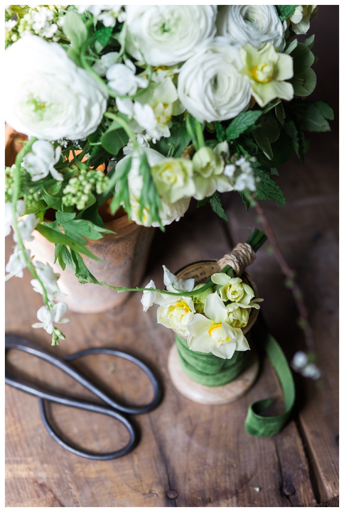 Emily Herzig Floral Studio: Yellow, White & Green Spring Blooms