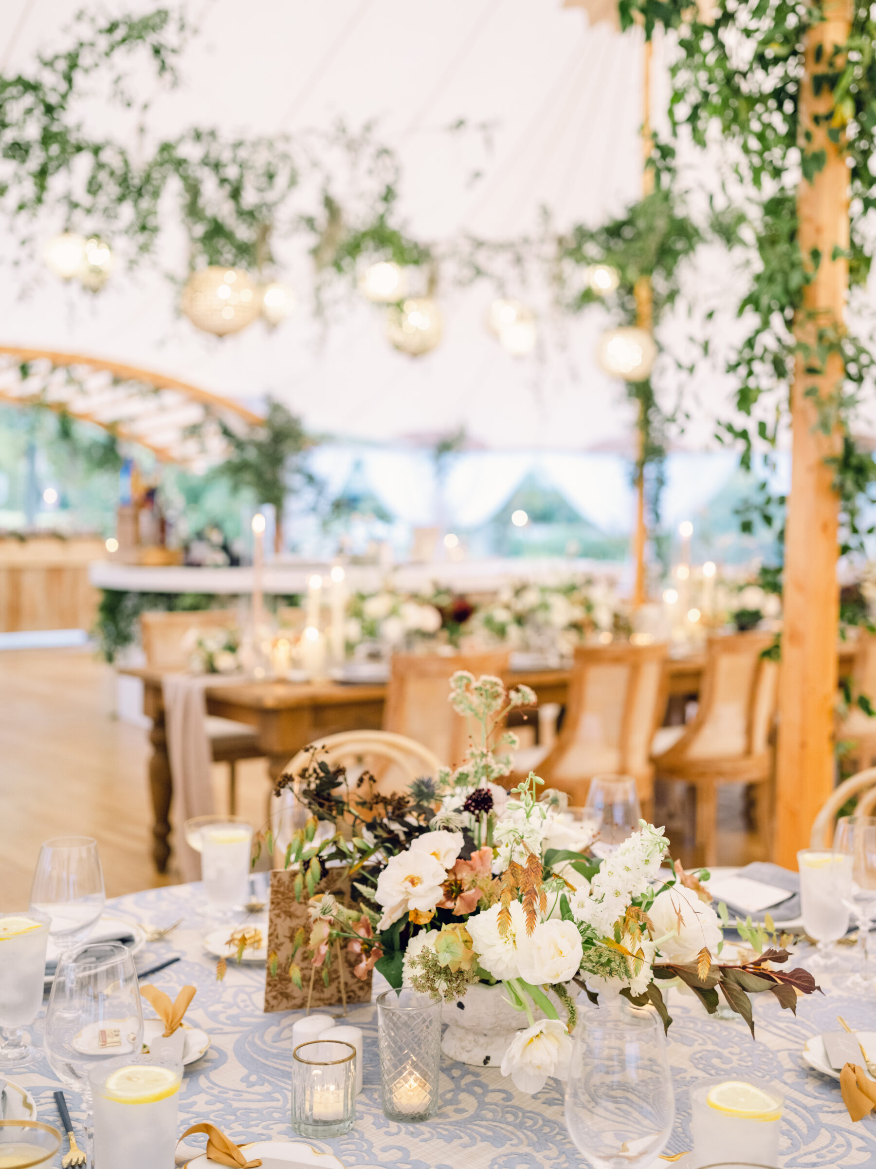 european inspired wedding tablescape